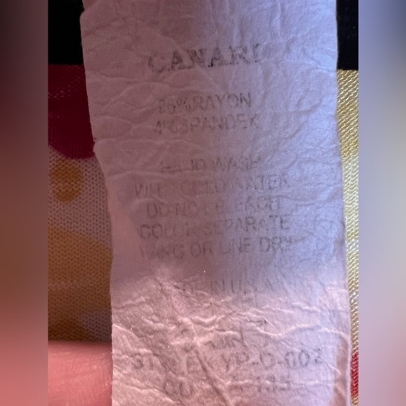 Vintage Canari Cowl Neck Maxi Dress | XL Stretch Floral Boho Lightweight Rayon - Picture 7 of 7